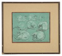 Diotima (Cat Studies) , 1969