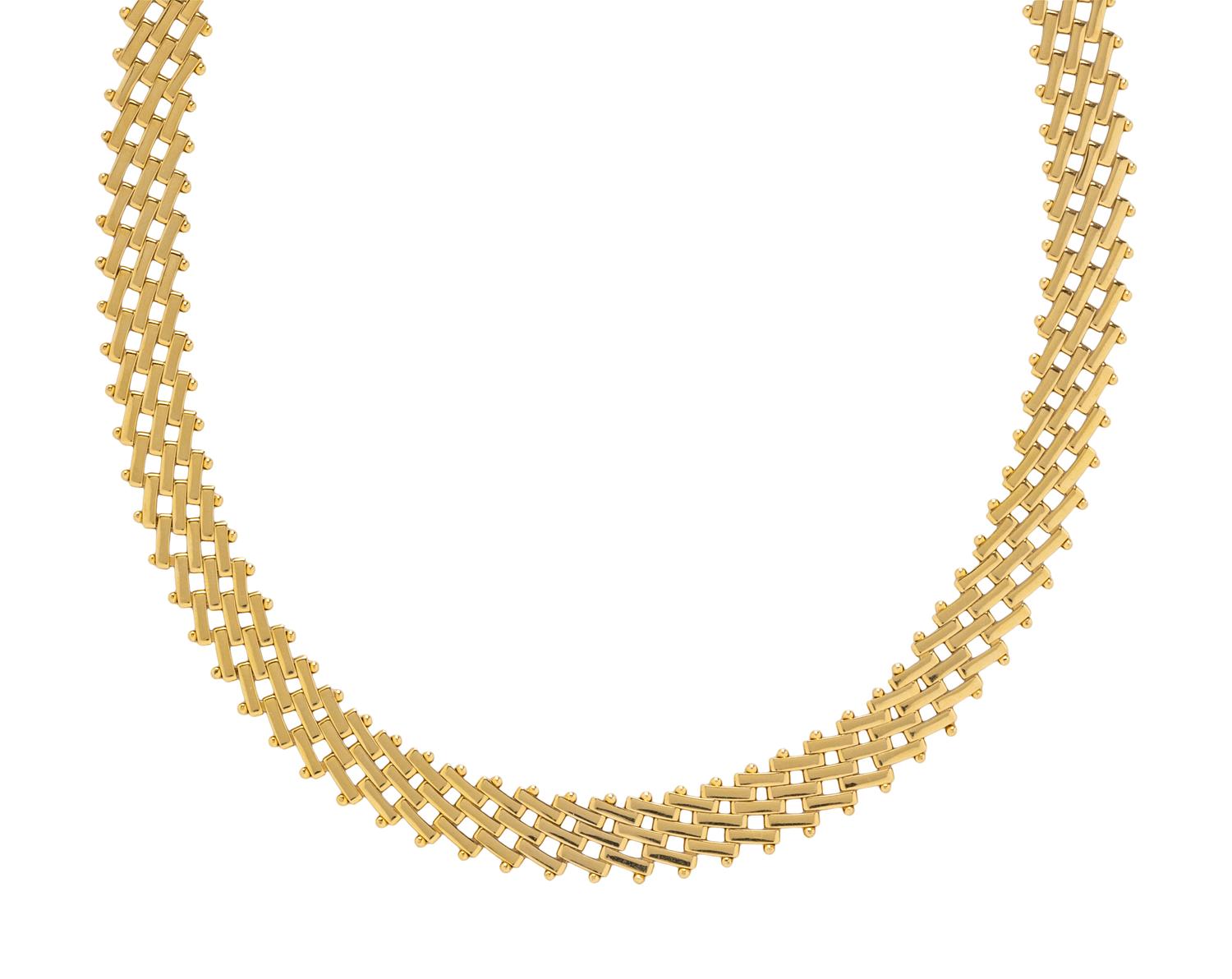 YELLOW GOLD NECKLACE