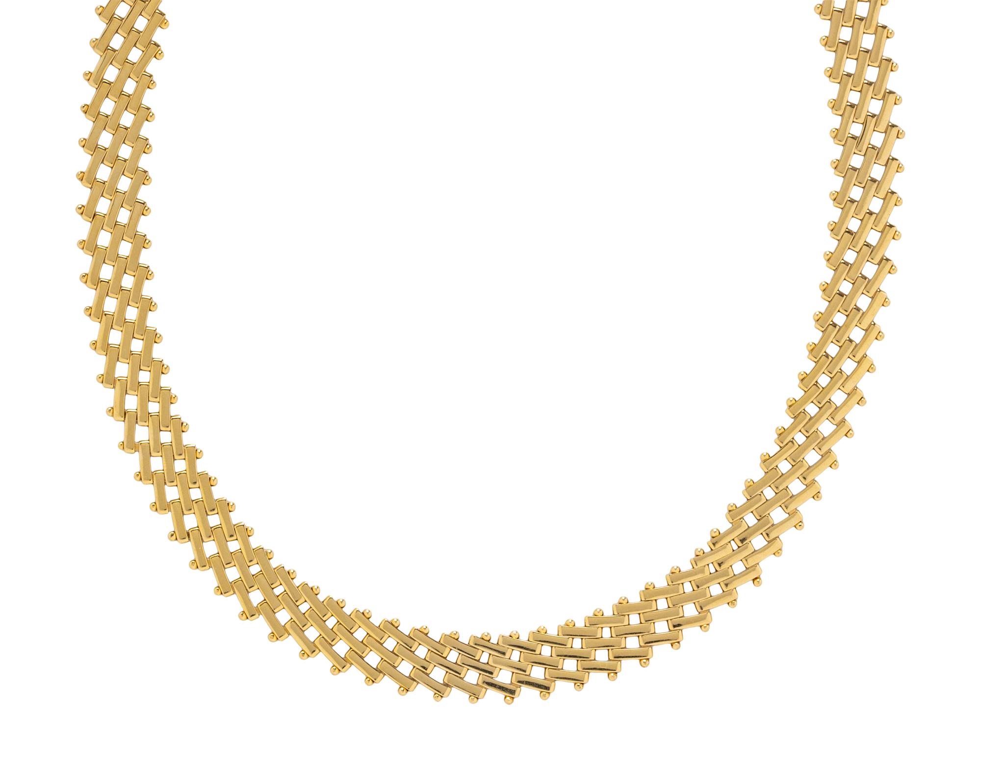 YELLOW GOLD NECKLACE