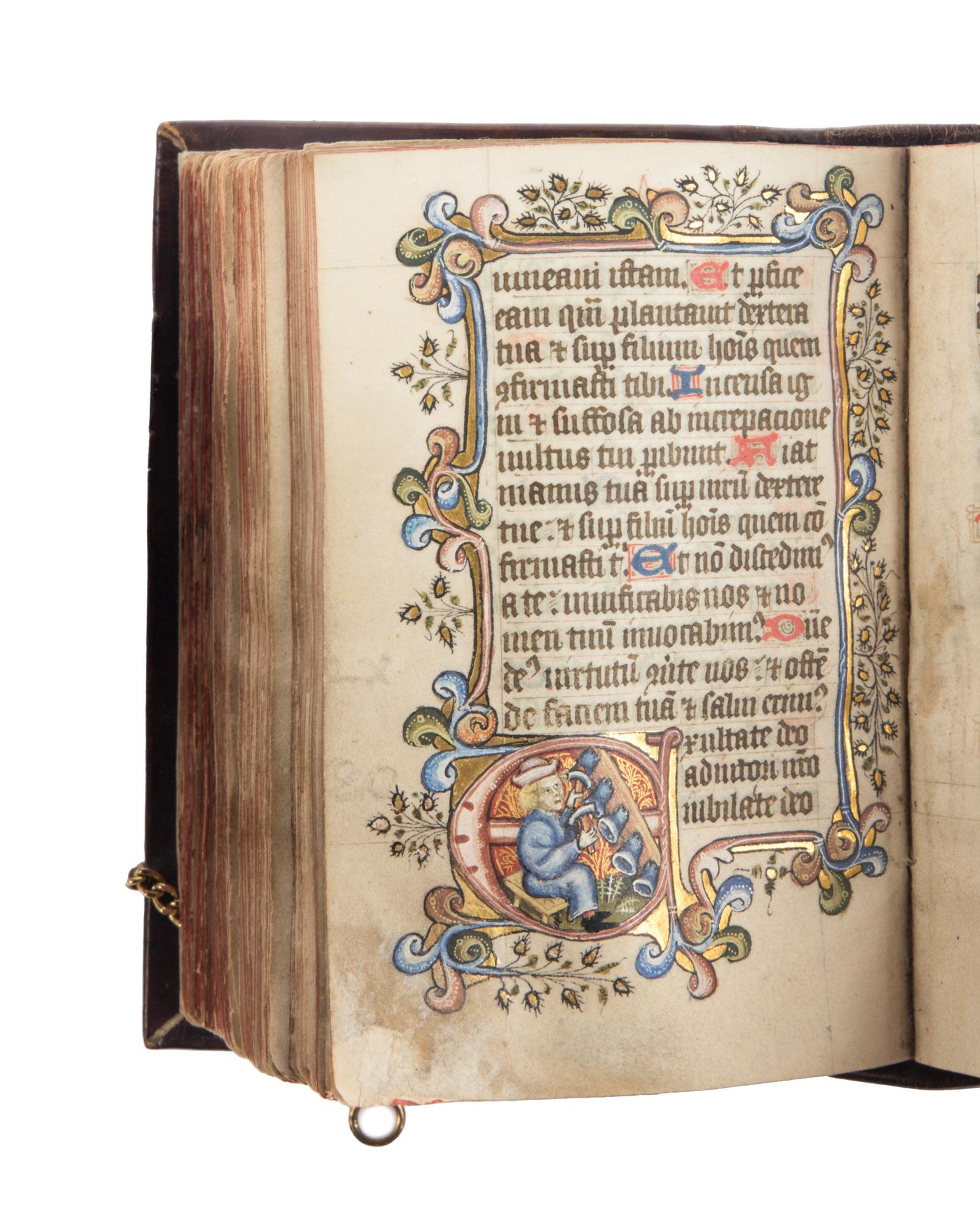 FOLLOWER OF HERMAN SCHEERE (active London, c. 1405-1425) Psalter, Use of Sarum, in Latin, illuminated manuscript on parchment [England, London, c. 1425-35]