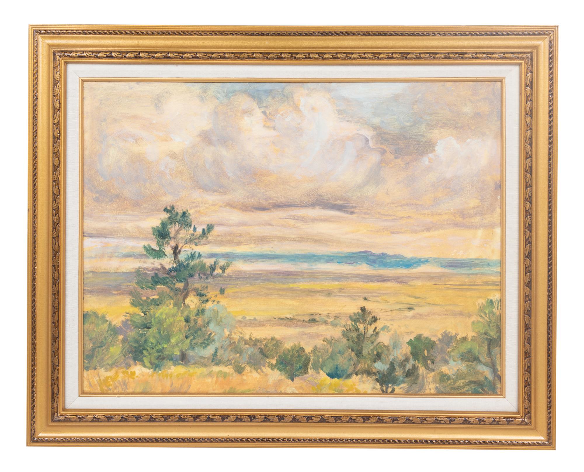 Verna Jean Versa (American, 1926-2005) East from Baca…