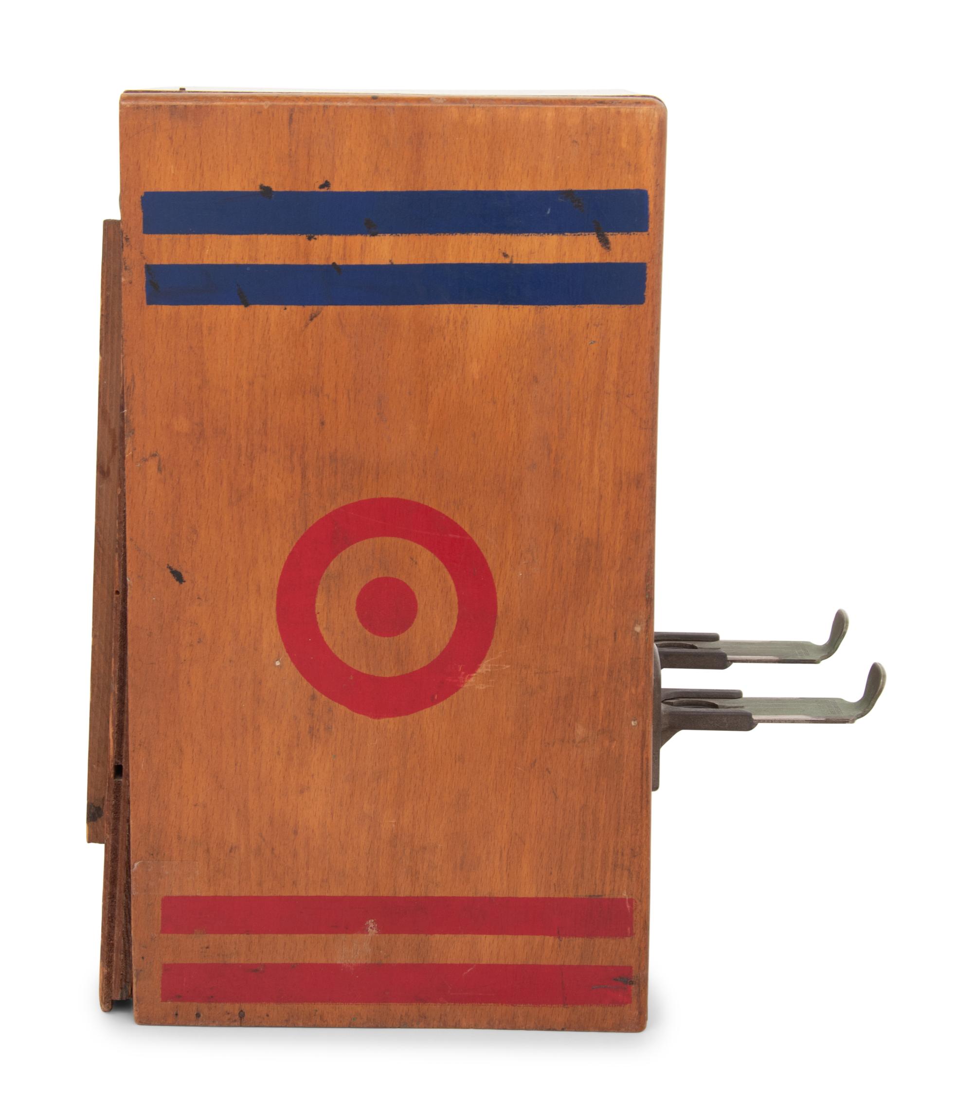 A Working 1940s Exhibit Co. Baseball Card Vending Machine,