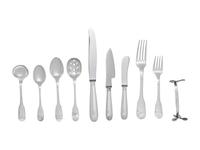 A Christofle Silver-Plate Flatware Service