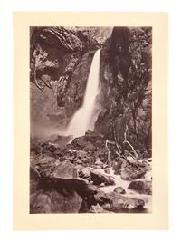 WATKINS, Carleton (1829-1916), photographer. Yo-semite Valley: Photographic Views of the Falls and Valley of Yo-semite in Mariposa County, California. San Francisco: N.p., 1863.