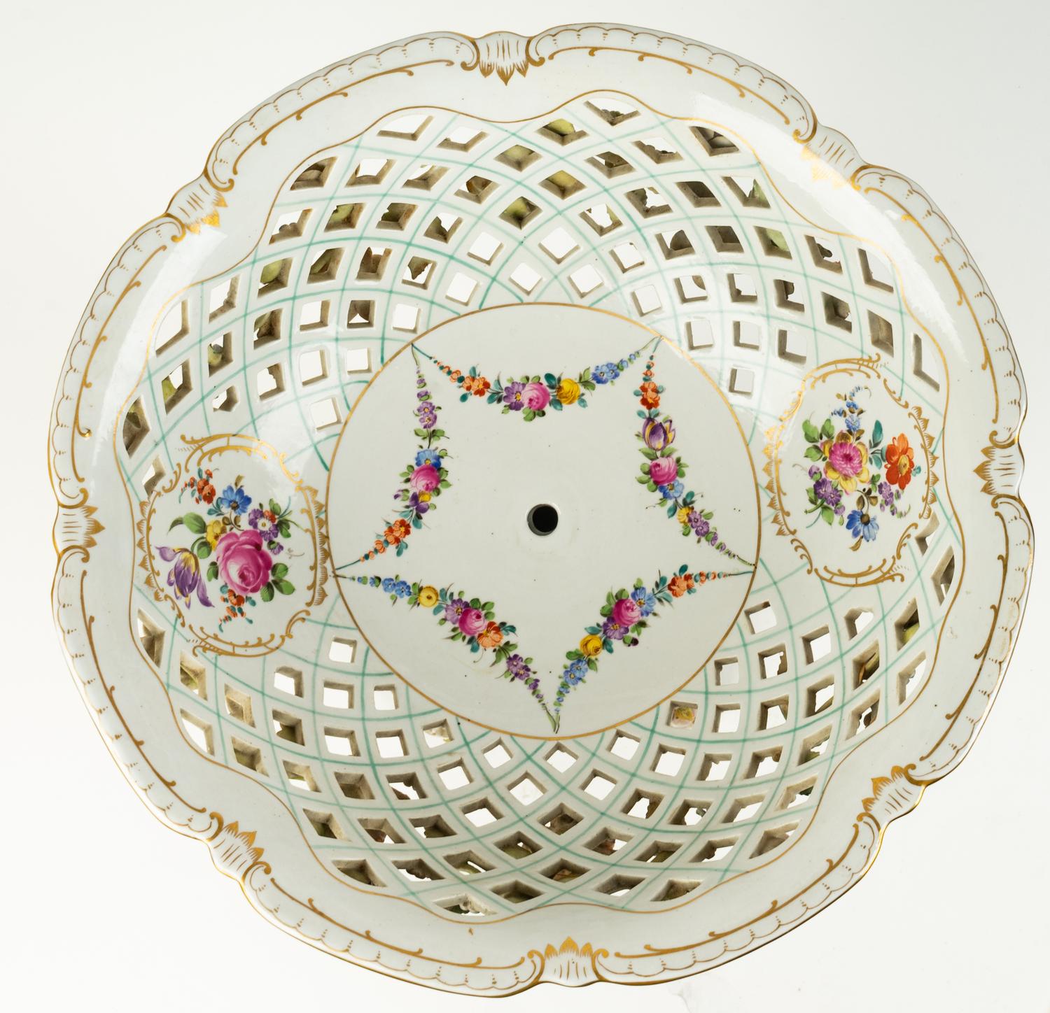 A German Porcelain Centerpiece — 19TH CENTURY