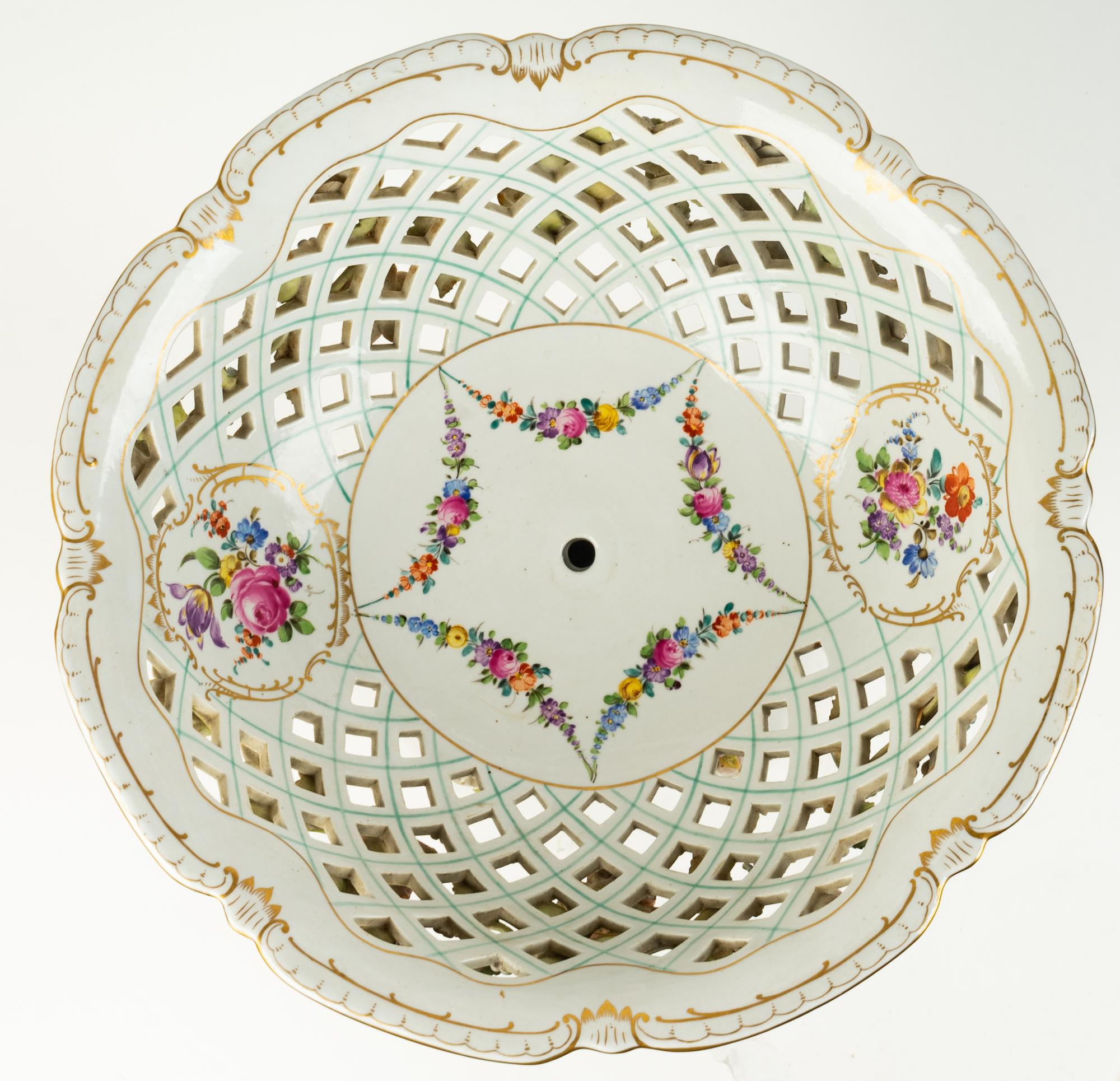 A German Porcelain Centerpiece — 19TH CENTURY