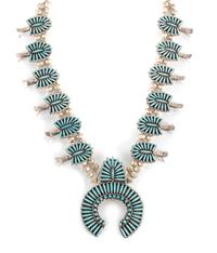 Jane L. Peynetsa Length 30 inches — (Zuni, 20th Century)