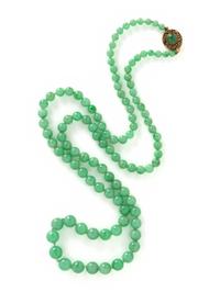 JADE BEAD NECKLACE