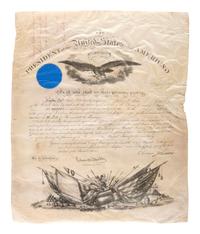 [MILITARIA]. Military archive of John Pope Baker and family, featuring Civil War era commission documents, medals, and more.