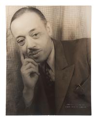 [PHOTOGRAPHY]. VAN VECHTEN, Carl (1880-1964), photographer. Portrait of composer William Grant Still Jr. (1895-1978).