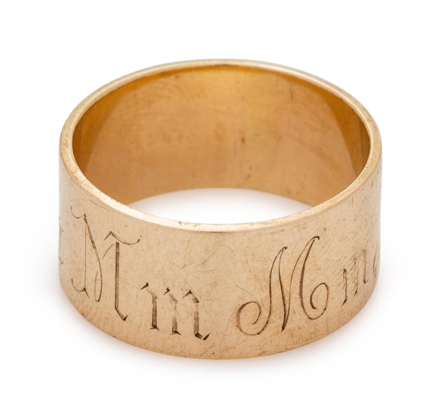 YELLOW GOLD RING
