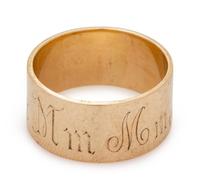 YELLOW GOLD RING