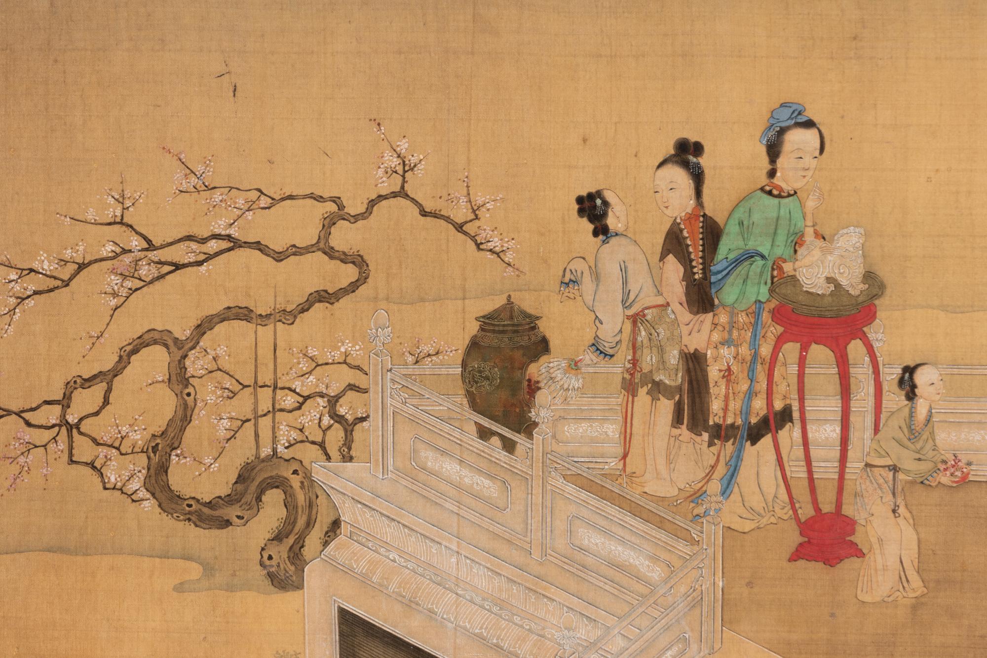 Possibly Tang Yin (Chinese, 1470-1524) 或爲唐寅《漢宮春曉圖》