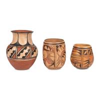 Group of Kewa and Hopi Pottery