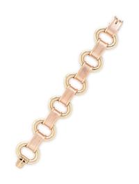 RETRO, BICOLOR GOLD BRACELET