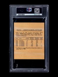 A 1960 Kahn's Weiners Roberto Clemente Baseball Card (PSA 1.5 FAIR)