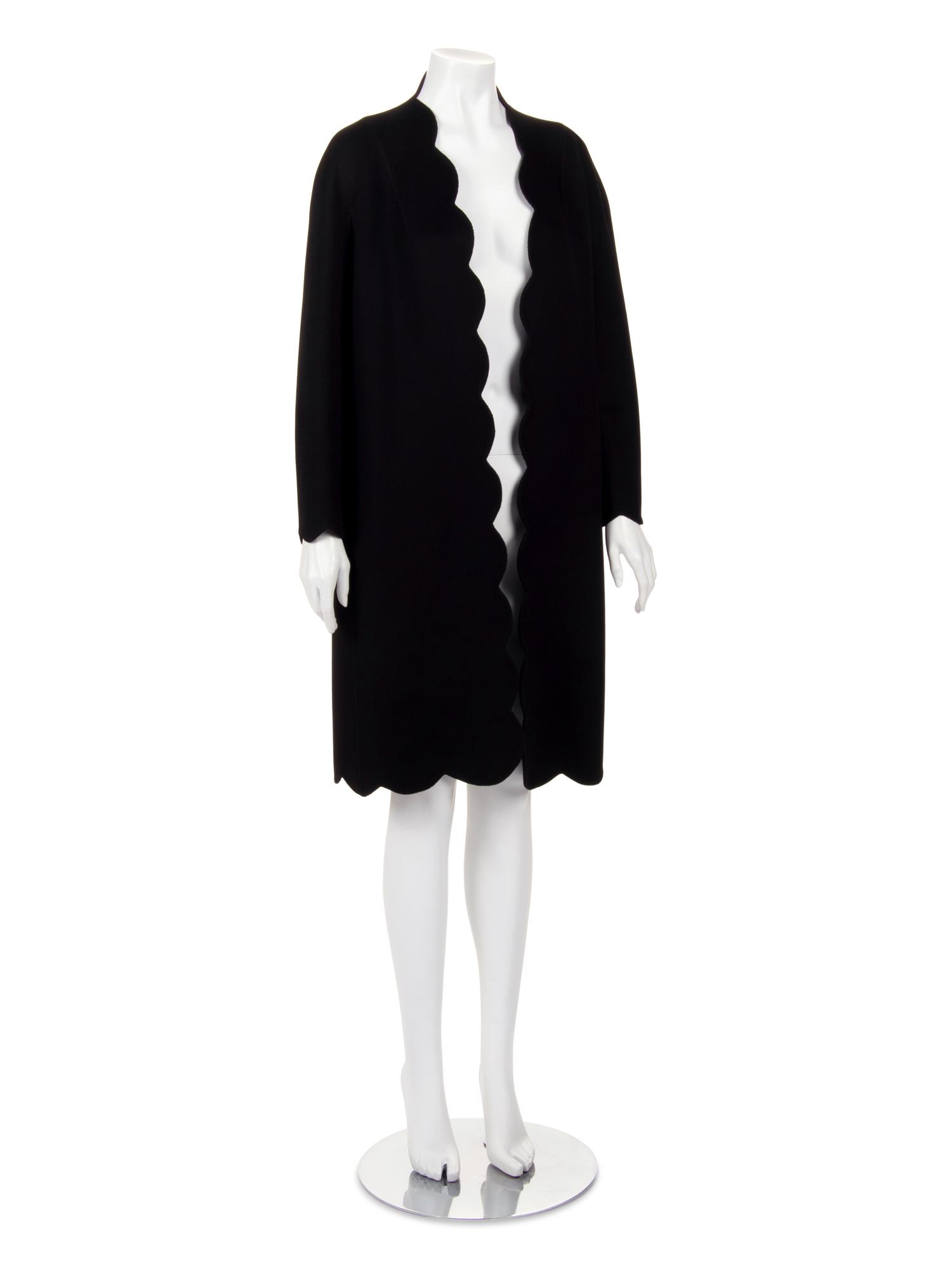 Christian Dior Cashmere Scalloped Edge Jacket