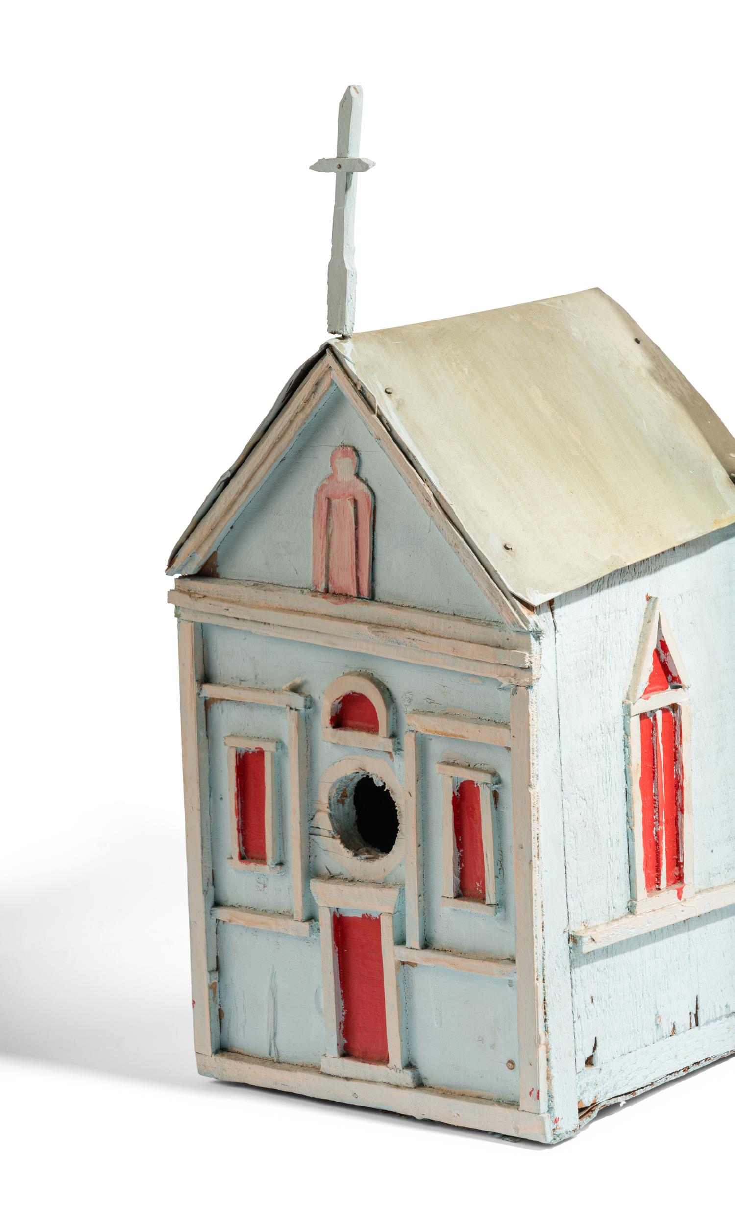 Birdhouse Church (Blue)