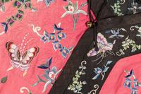A Pink Ground Embroidered Silk Lady's Robe