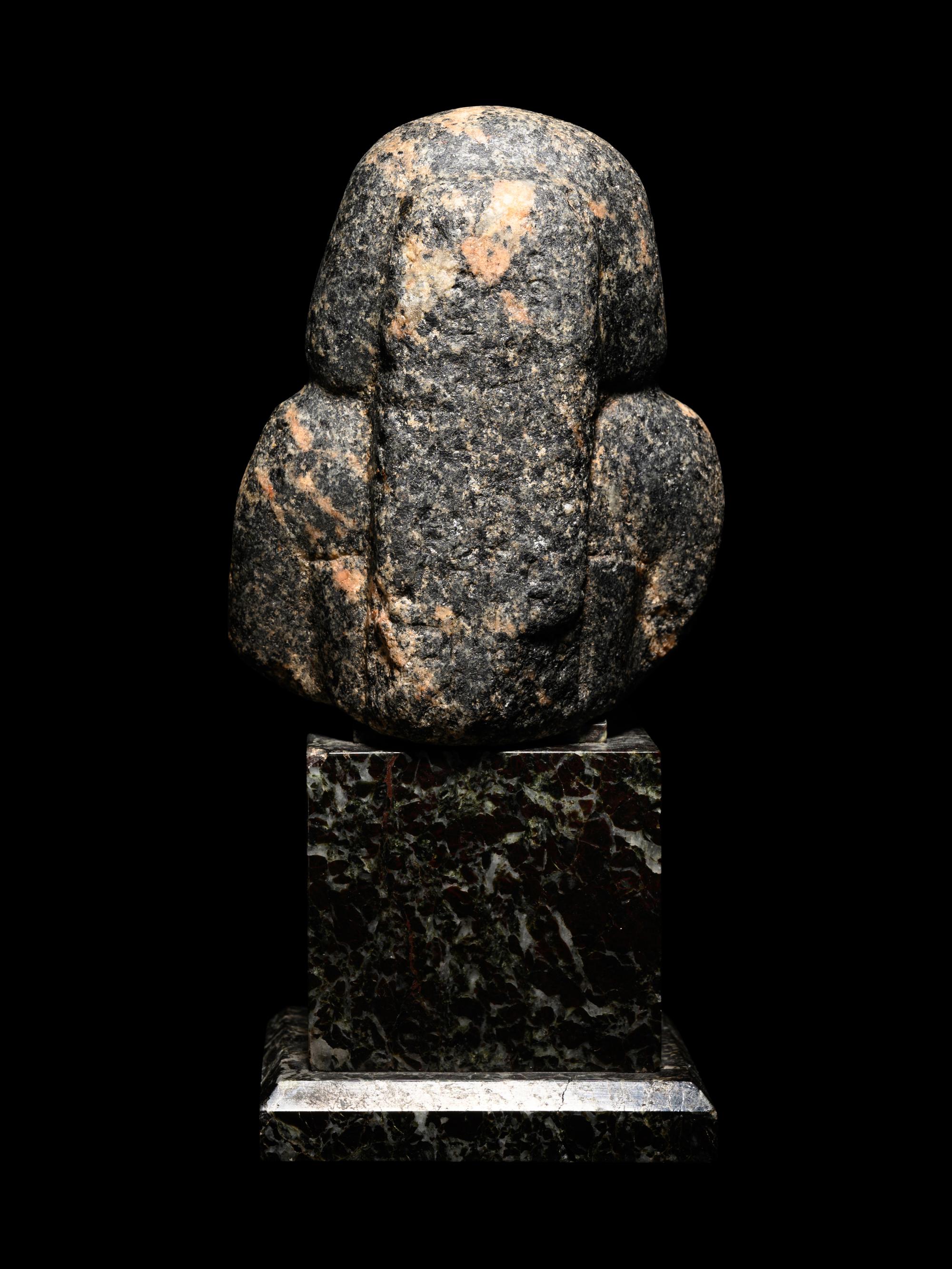 An Egyptian Granite Bust of a Man