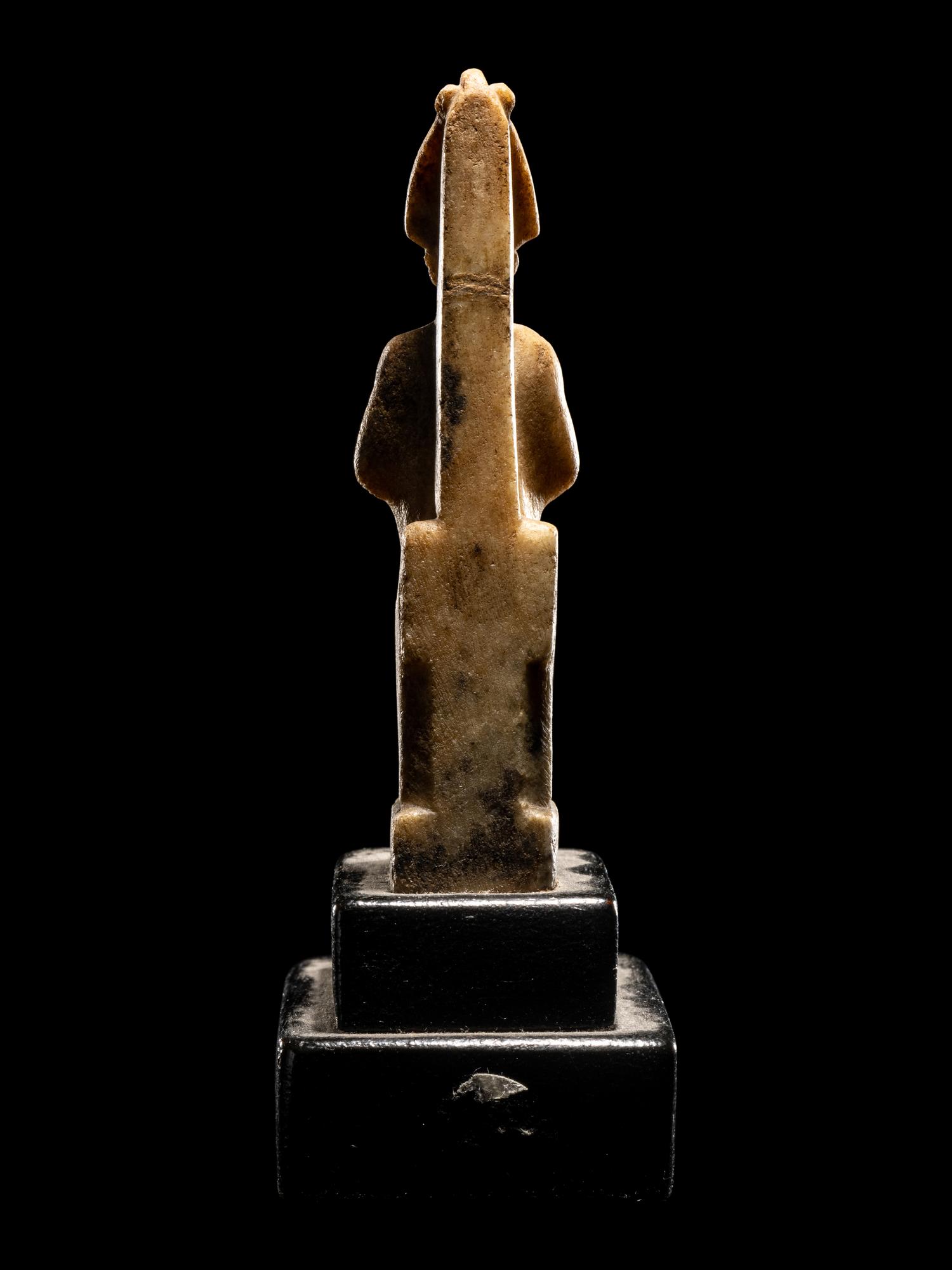 An Egyptian Alabaster Osiris