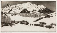 High in the Rockies , Artist's Proof
