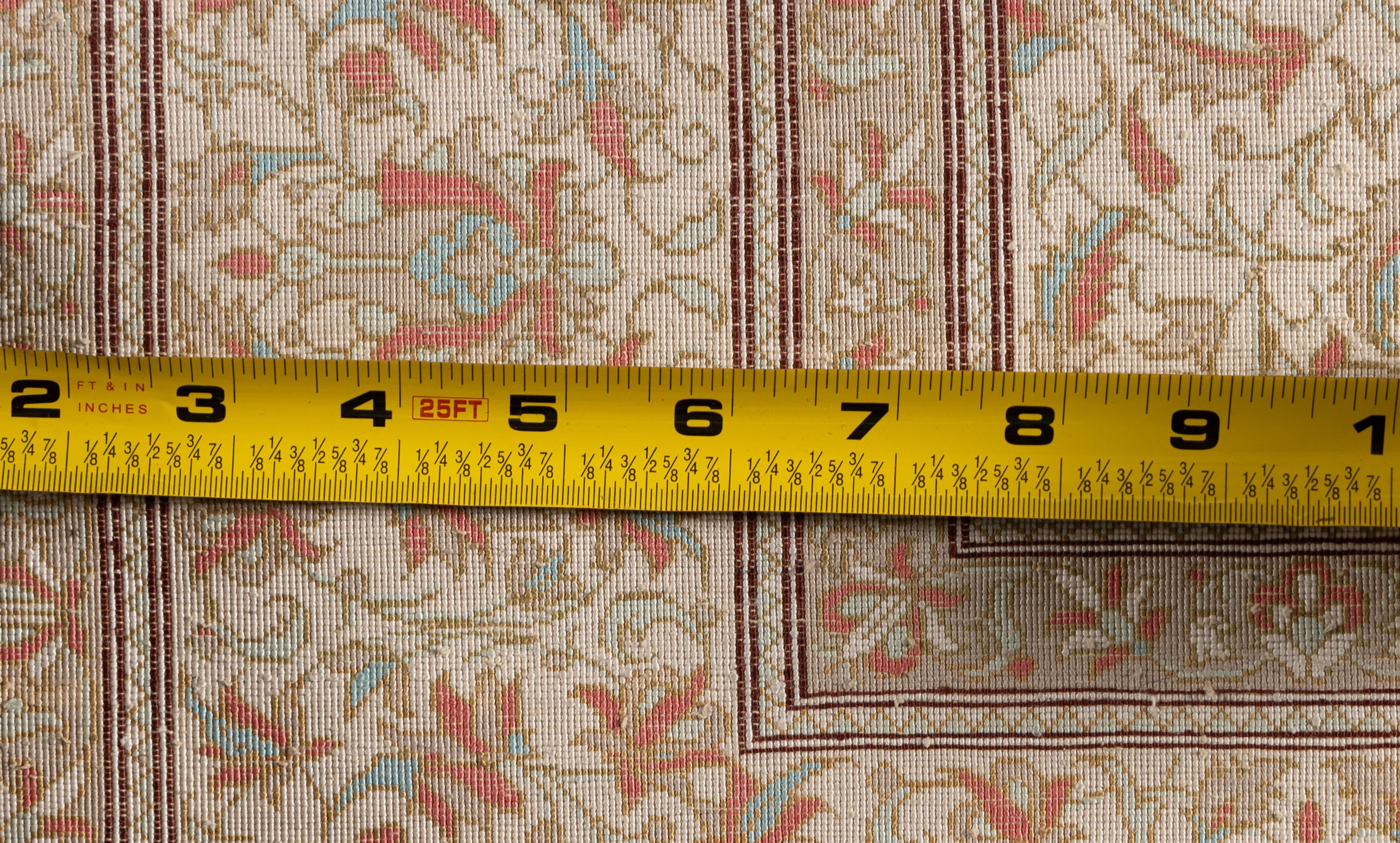 An Isfahan Silk Rug