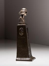 'Ares' Silver Seal with Pedestal Base, c. 1900