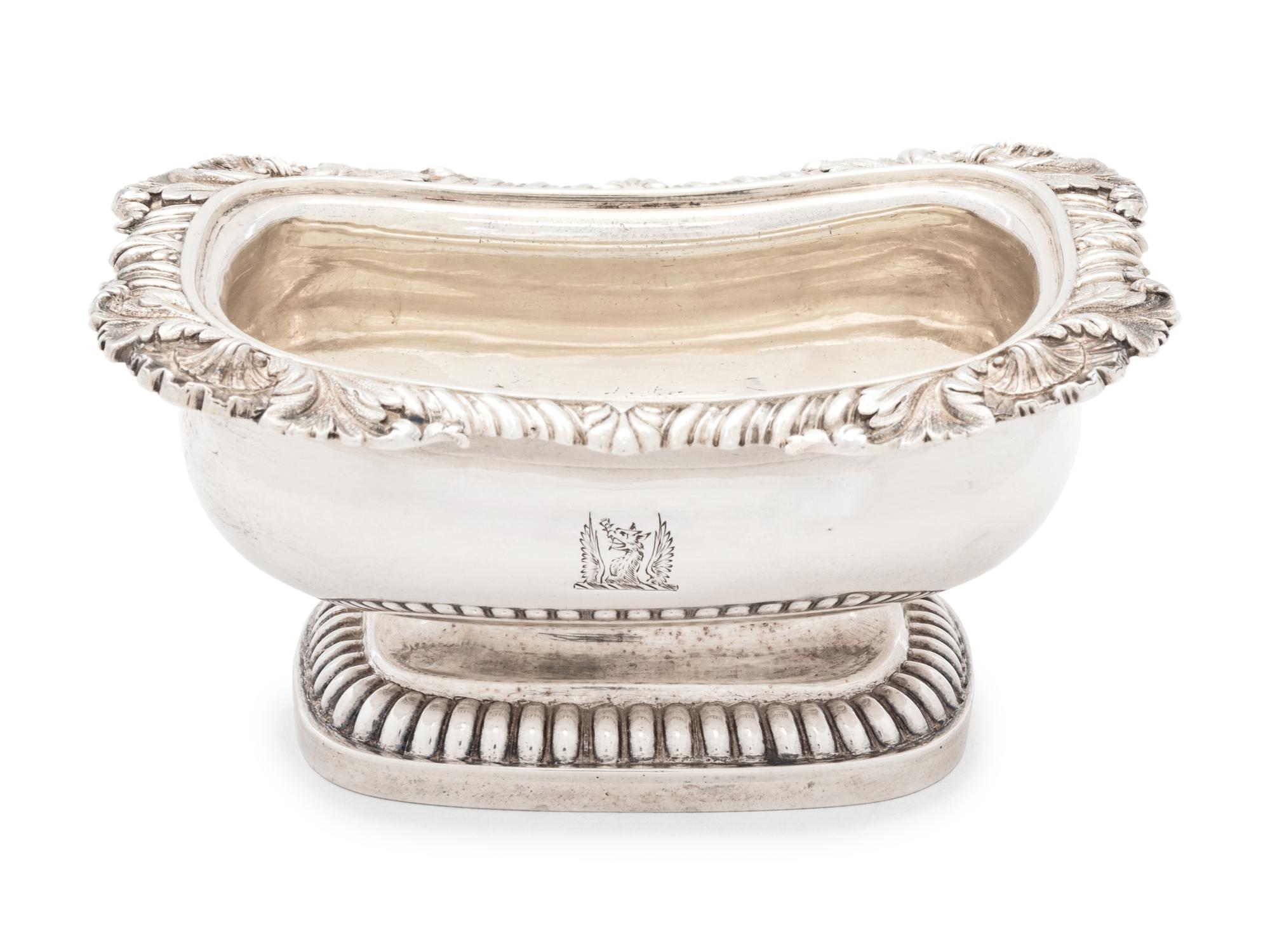 A Set of Six George IV Silver Salt Cellars