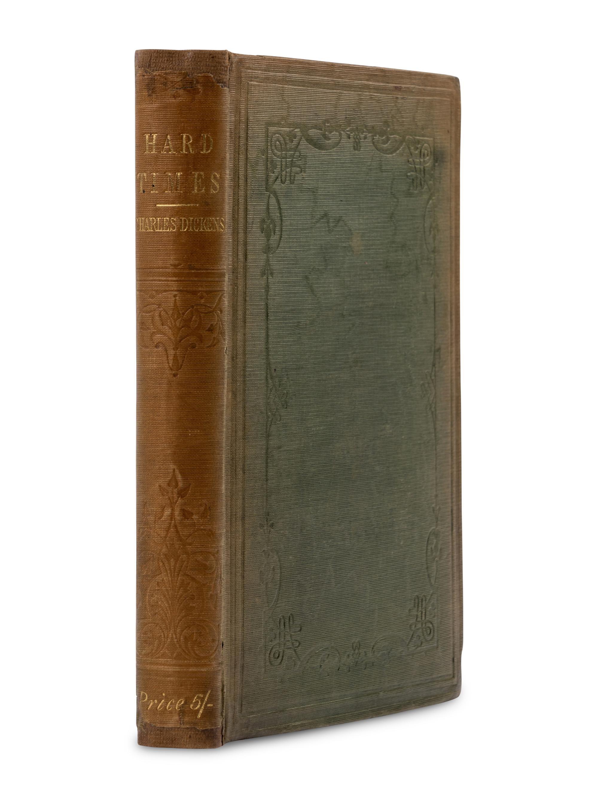 DICKENS, Charles (1812-1870). Hard Times. London: Bradbury & Evans, 1854.