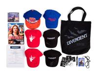 (Film Clothes) A group of signed baseball caps and hats from movies, tv shows and sports, comprising: