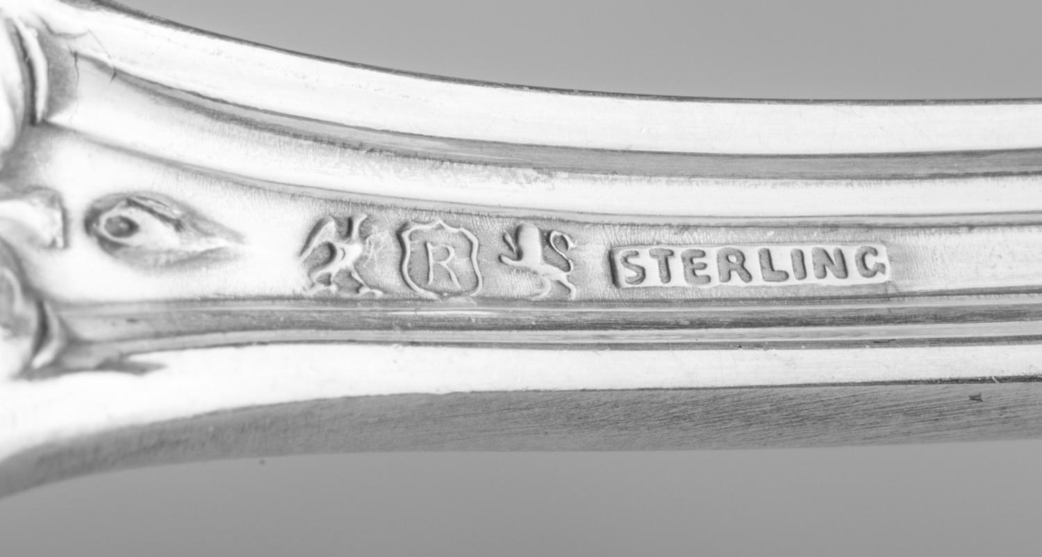 An American Silver Flatware Service