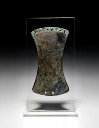 A Luristan Bronze Axe Head