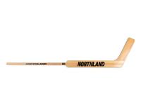 A Chicago Blackhawks Hall of Fame (Tony Esposito, Bobby Hull, Stan Mikita, Denis Savard) Signed Autograph Northland Darren Pang Model Hockey Stick (Beckett Authentication Services Letter BAS Certified),