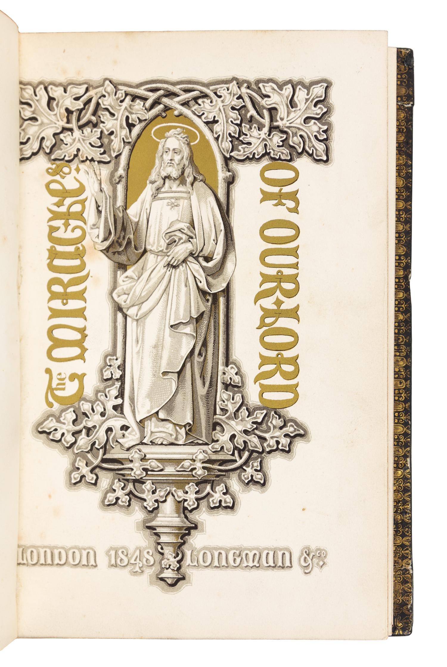 [ILLUMINATION]. HUMPHREYS, Henry Noel (1810-1879). The Miracle of our Lord. London: Longman & Co., 1848.
