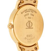 BAUME & MERCIER, YELLOW GOLD WATCH