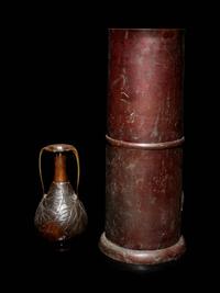 Two Japanese Bronze Articles