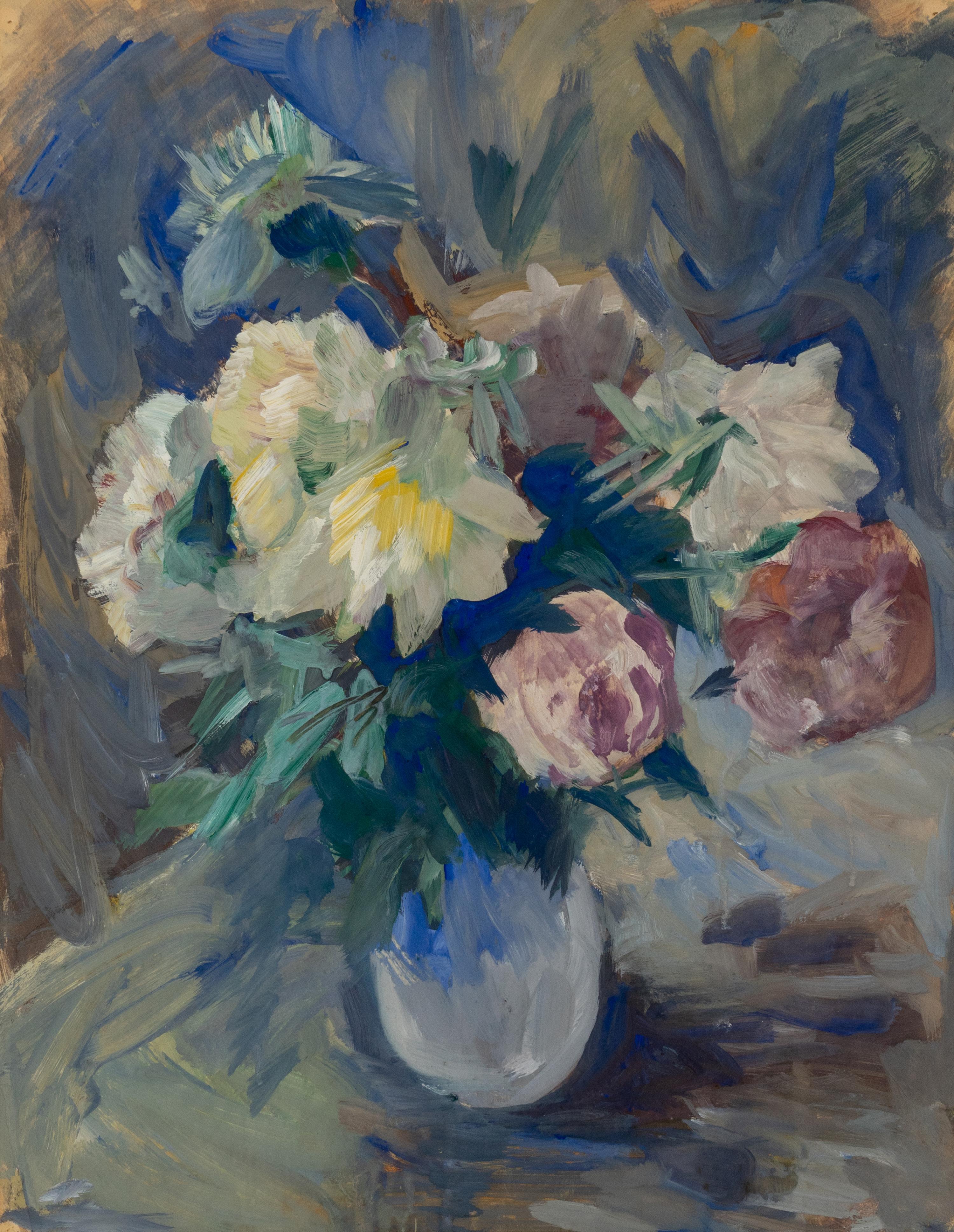 Figures in Interior and Still Lifes (five works)