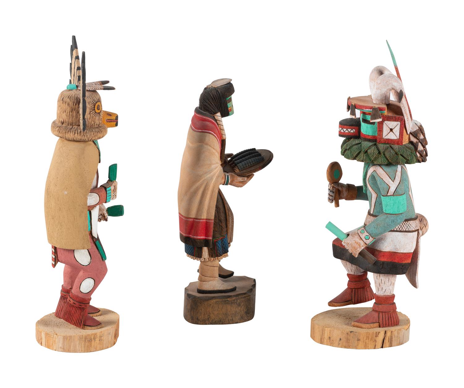 Collection of Hopi Katinas