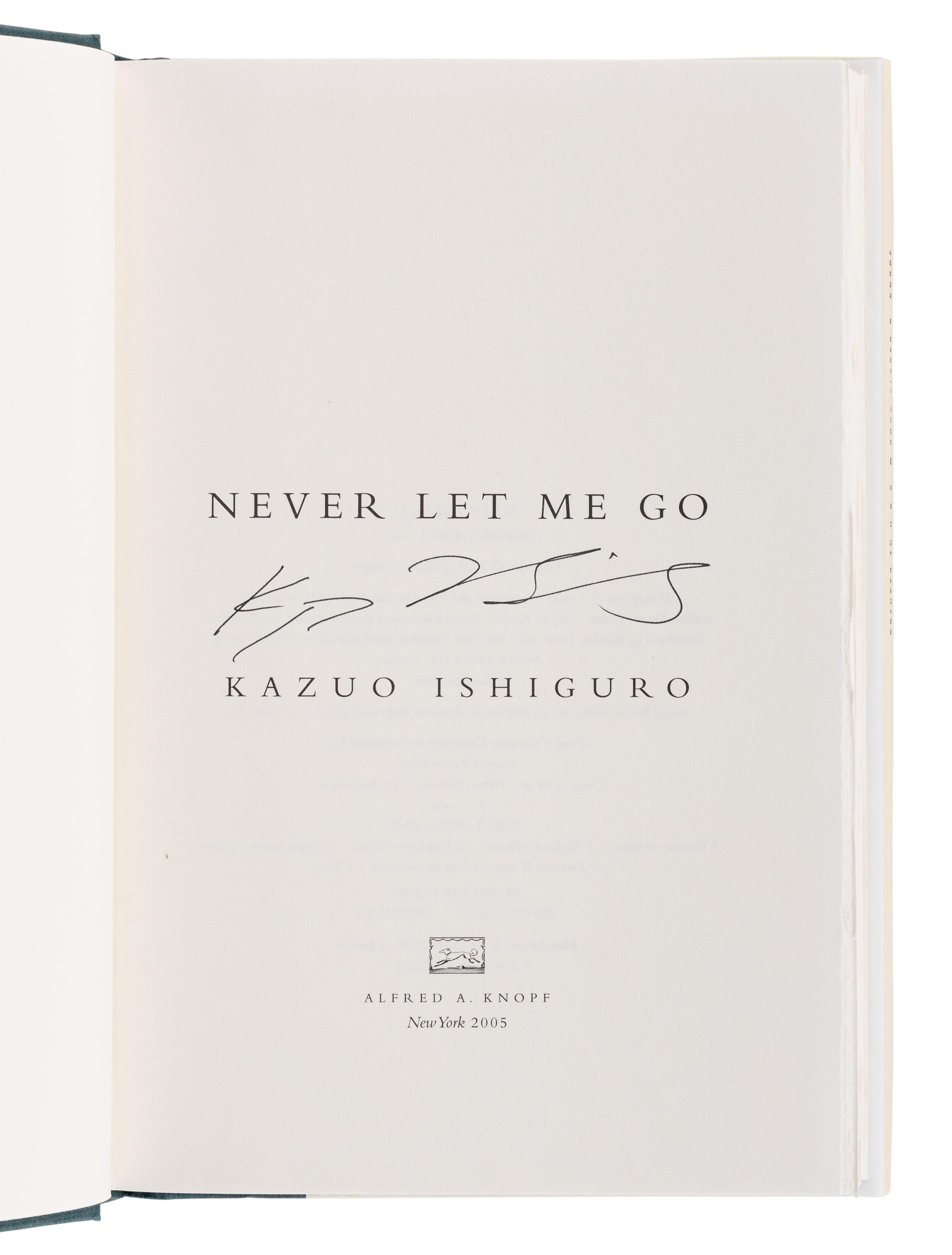 ISHIGURO, Kazuo (b. 1954). The Unconsoled . London and Boston: Faber and Faber, 1995.