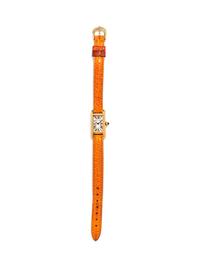 CARTIER, 18K YELLOW GOLD 'MINI TANK' WRISTWATCH