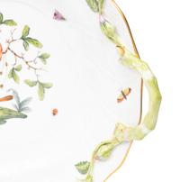 Three Herend Rothschild Bird Porcelain Platters