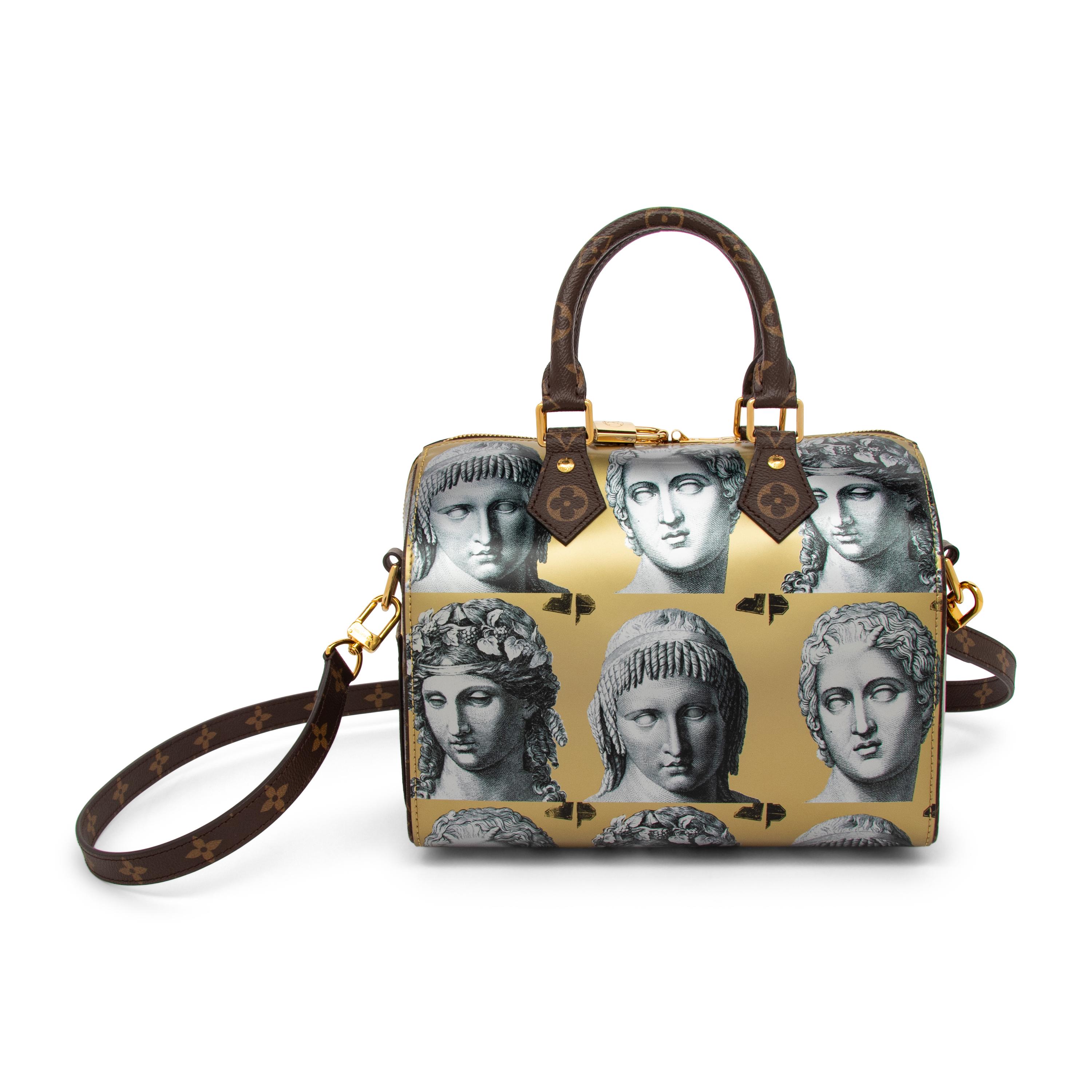 LOUIS VUITTON x FORNASETTI, LIMITED EDITION SPEEDY BANDOULIÈRE 25