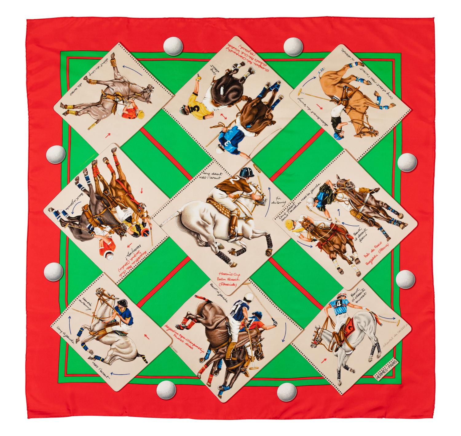Hermès 90cm Silk Scarf