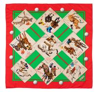Hermès 90cm Silk Scarf