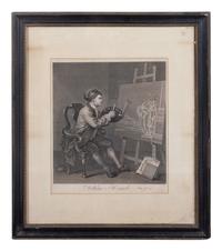Three Engravings After William Hogarth (English, 1687-1764) and Two Other English Engravings