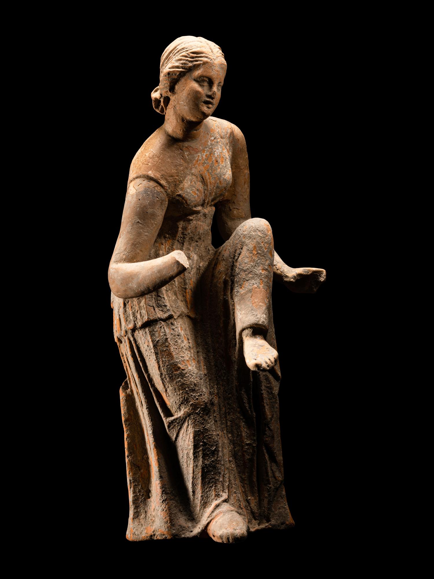 A Greek Terracotta Aphrodite