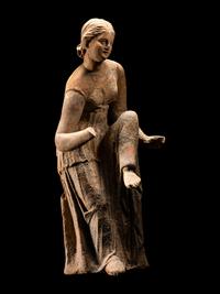 A Greek Terracotta Aphrodite