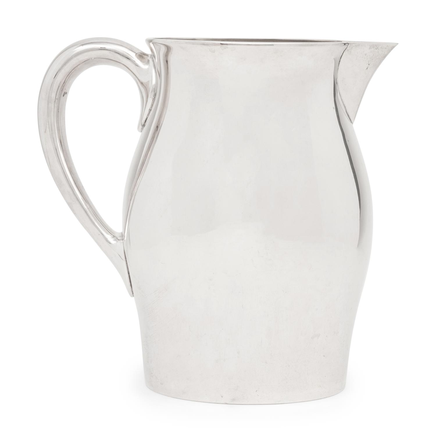 An American Silver Water Pitcher