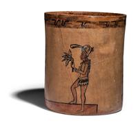 Three Maya Cylinder Vessels